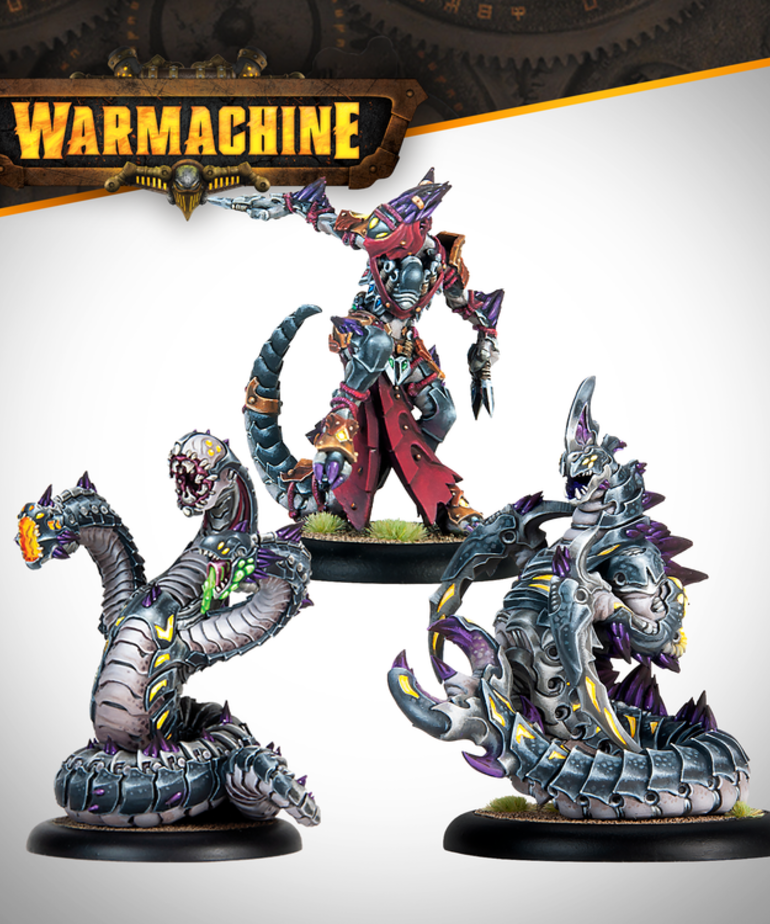 Steamforged Games LTD - STE Warmachine - Khymaera Shadowflame Shard Battlegroup Box