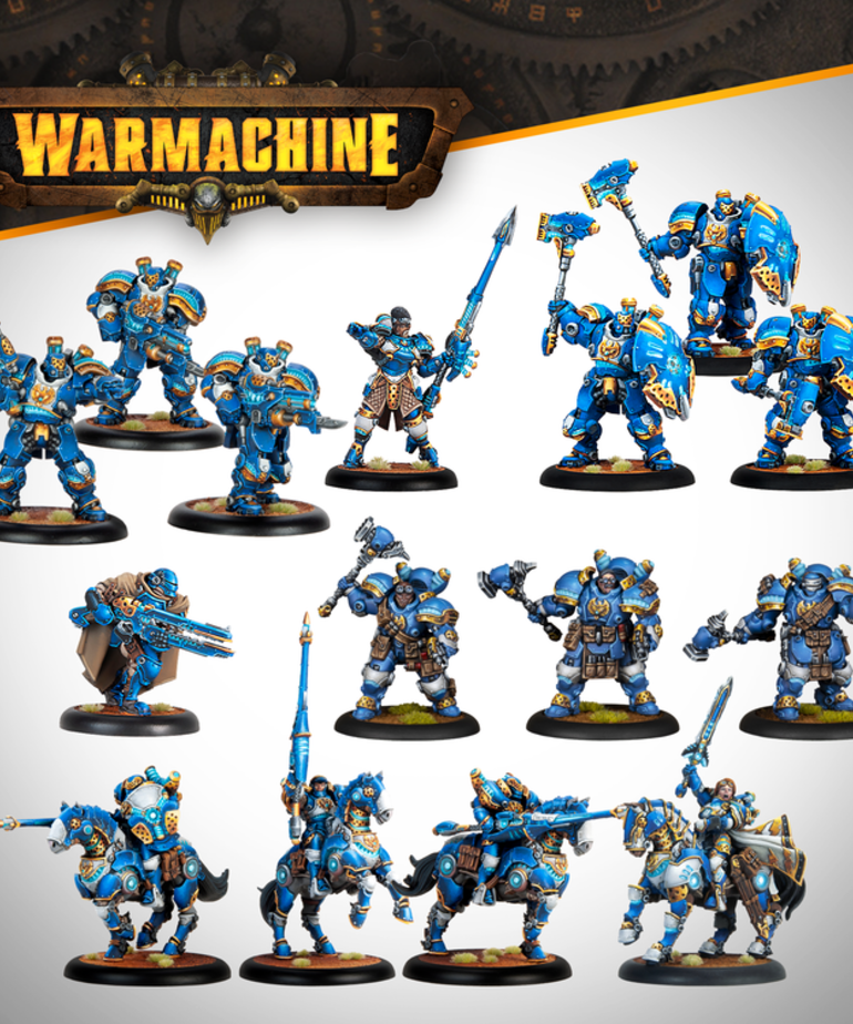 Steamforged Games LTD - STE Warmachine - Cygnar Storm Legion Auxiliary Expansion