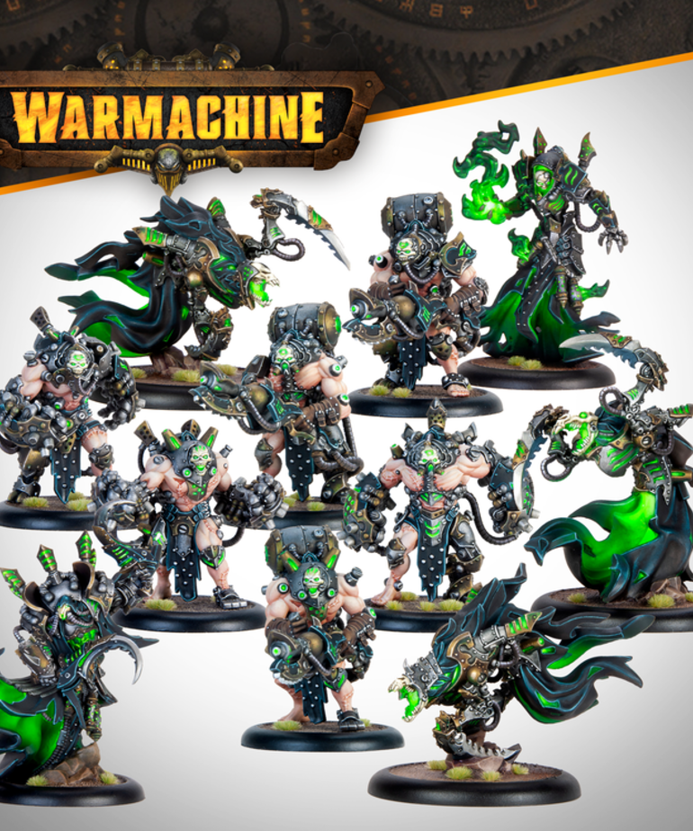 Steamforged Games LTD - STE Warmachine - Cryx Necrofactorium Auxiliary Expansion