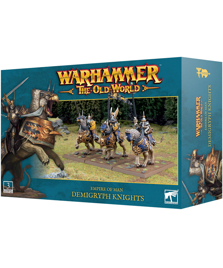 Games Workshop - GAW Warhammer: The Old World - Empire of Man - Demigryph Knights