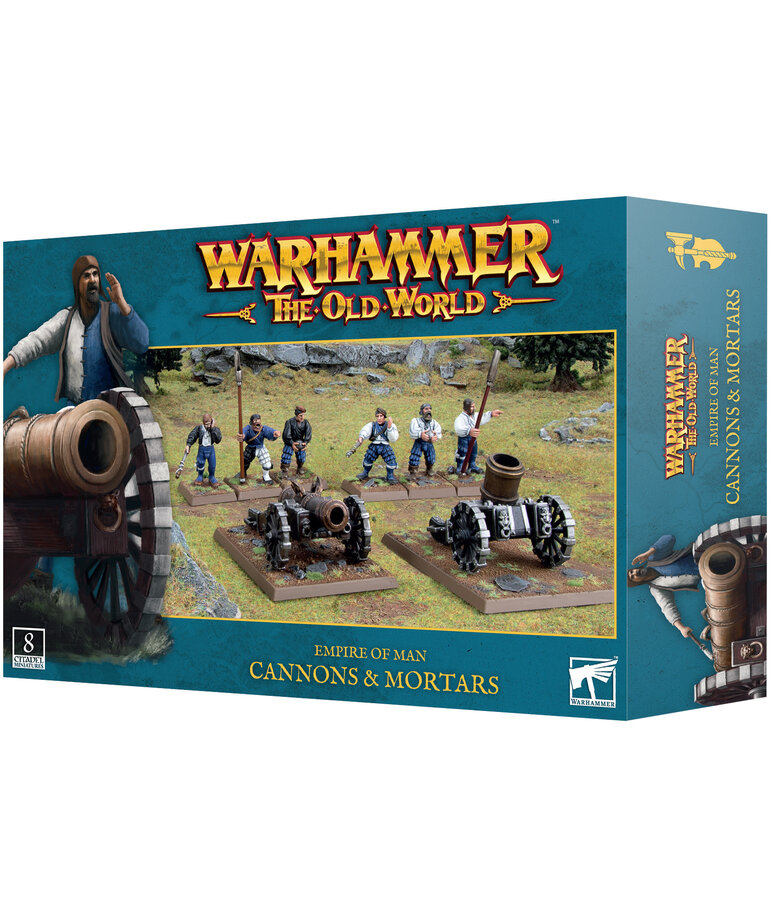Games Workshop - GAW Warhammer: The Old World - Empire of Man - Cannons & Mortars