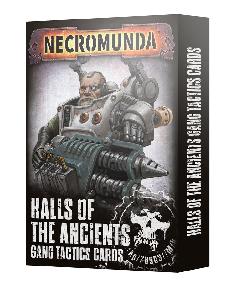Games Workshop - GAW Necromunda - Halls of the Ancients Tactics Cards