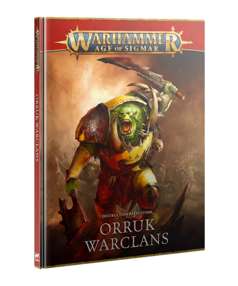 Games Workshop - GAW Warhammer: Age of Sigmar - Destruction Battletome - Orruk Warclans