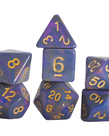 Sirius Dice - SDZ Sirius Dice - Polyhedral 7-Die Set - Purple Unicorn