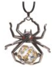 Sirius Dice - SDZ Sirius Dice - Necklace - Black Widow d20