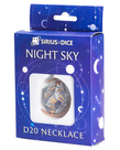 Sirius Dice - SDZ Sirius Dice - Necklace - Night Sky d20
