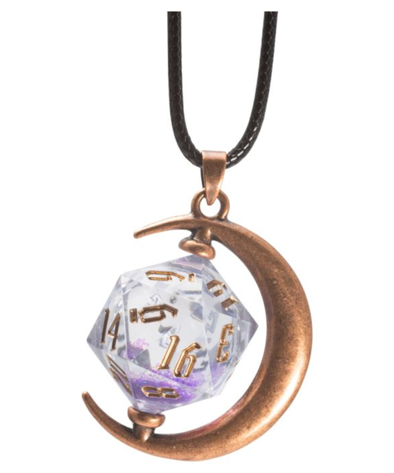 Sirius Dice - SDZ Sirius Dice - Necklace - Night Sky d20