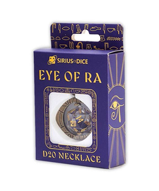 Sirius Dice - SDZ Necklace - Eye of Ra d20