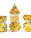 Sirius Dice - SDZ Sirius Dice - Polyhedral 7-Die Set - D&D Adventure Dice - Ranger (Green/Multi)