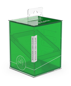 Ultimate Guard - UGD 100+ Boulder Deck Box - Clear Emerald