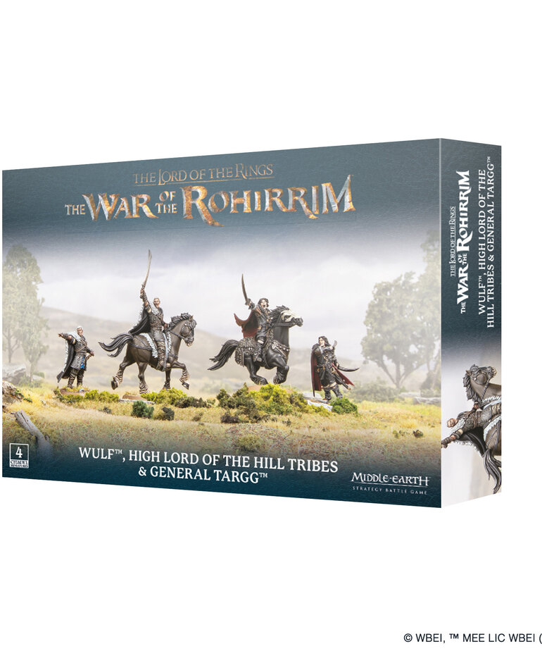Games Workshop - GAW Middle-Earth: War of the Rohirrim - Wulf High Lord of the Hill Tribes & General Taragg