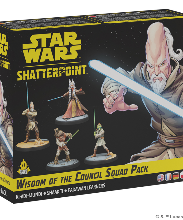 Atomic Mass Games - AMG Star Wars: Shatterpoint - Wisdom of the Council - Ki-Adi-Mundi Squad Pack
