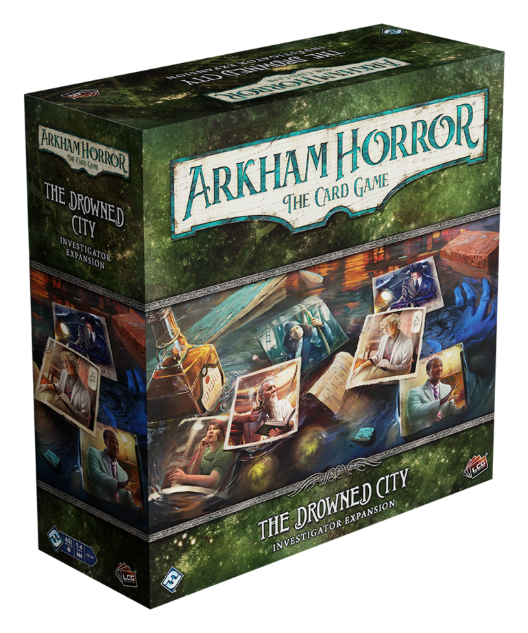 Fantasy Flight Games - FFG Arkham Horror: The Card Game - The Drowned City Investigator Expansion