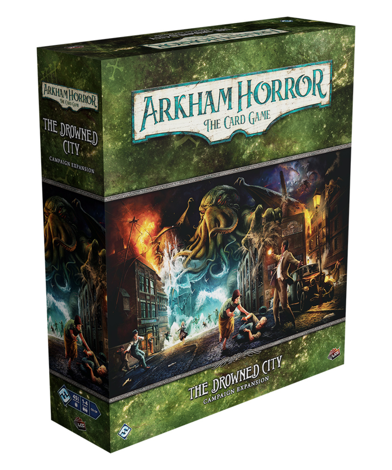 Fantasy Flight Games - FFG Arkham Horror: The Card Game - The Drowned City Campaign Expansion