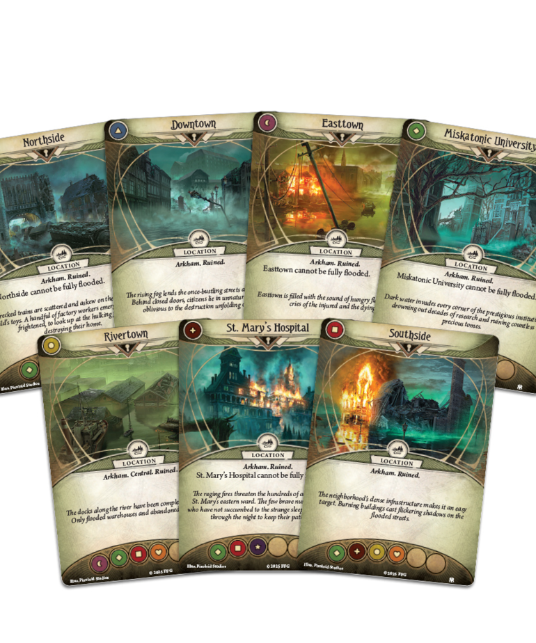 Fantasy Flight Games - FFG Arkham Horror: The Card Game - The Drowned City Campaign Expansion