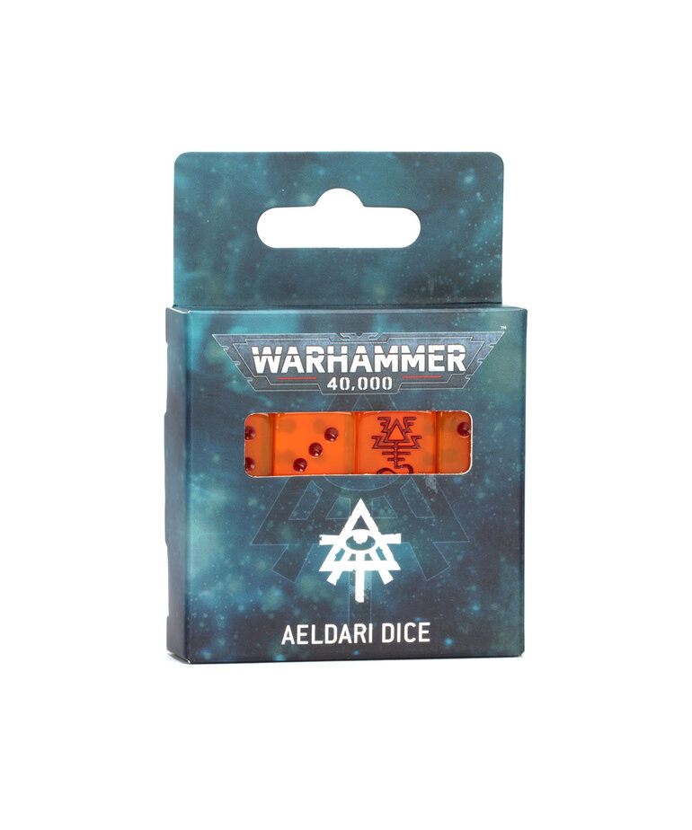 Games Workshop - GAW Warhammer 40K - Aeldari Dice
