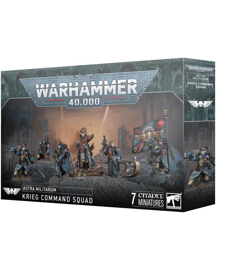 Games Workshop - GAW Warhammer 40K - Astra Militarum - Krieg Command Squad