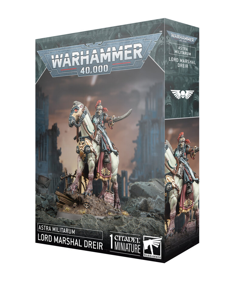 Games Workshop - GAW Warhammer 40K - Astra Militarum - Lord-Marshal Dreir