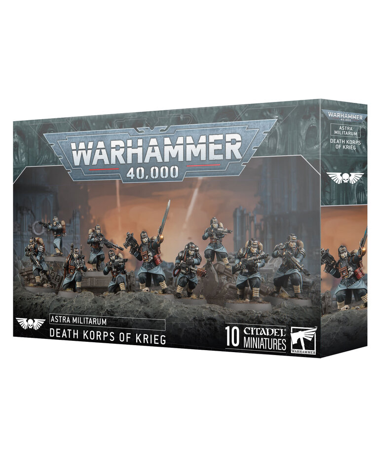 Games Workshop - GAW Warhammer 40K - Astra Militarum - Death Korps of Krieg