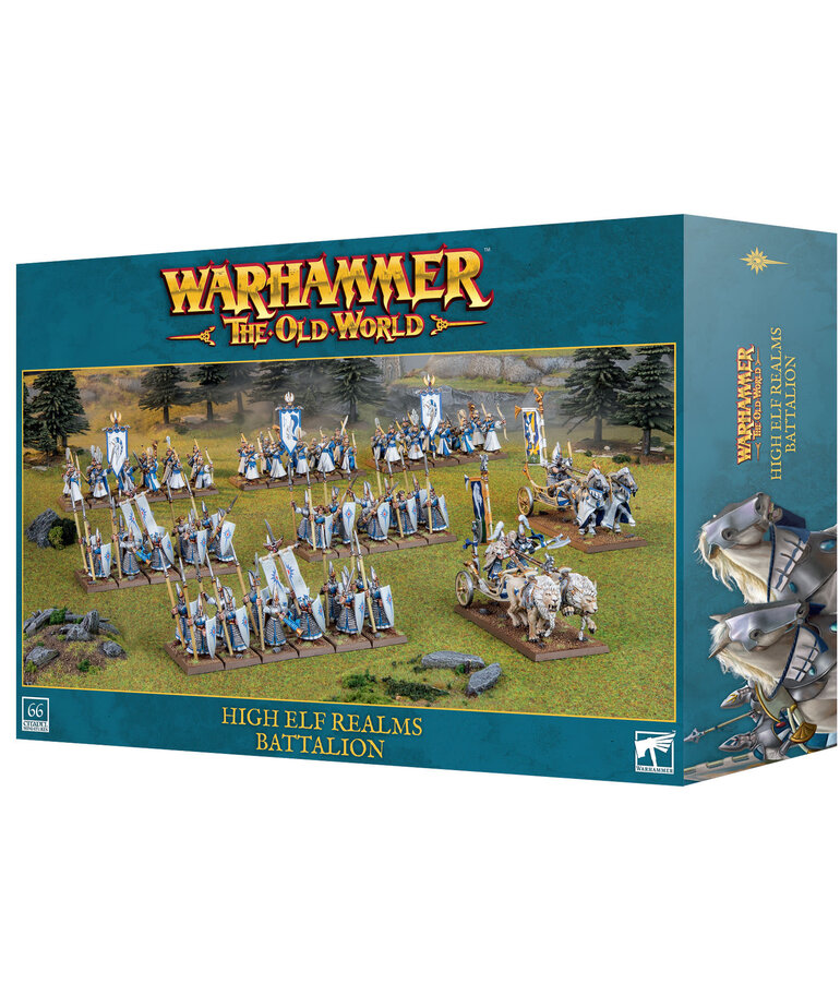 Games Workshop - GAW Warhammer: The Old World - Battalion - High Elf Realms