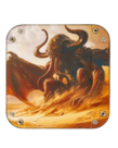 Gameopolis Dice - UDI Gameopolis Dice - Leather Dice Tray - Kraken - Brown