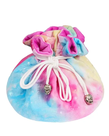 Gameopolis Dice - UDI Gameopolis: Dice Bag - Flannel Drawstring Bag - Rainbow Stars
