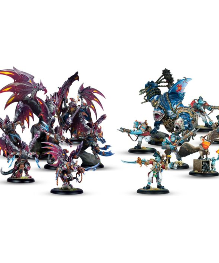 Steamforged Games LTD - STE Warmachine - Shadows & Scum Two Player Set