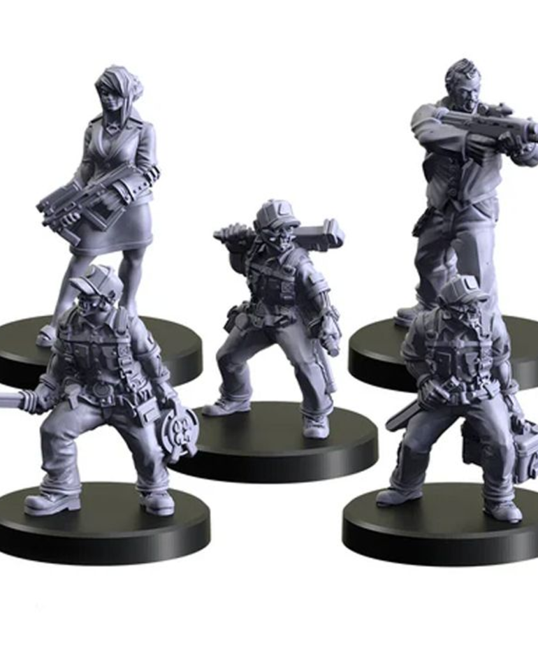 Monster Fight Club - MFC Cyberpunk Red: Combat Zone - Tyger Claws - Neon Ghosts