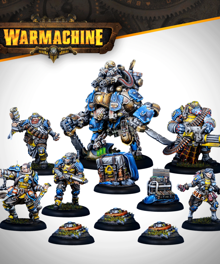 Steamforged Games LTD - STE Warmachine - Cygnar Gravediggers Command Starter