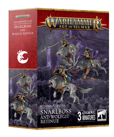 Games Workshop - GAW Gloomspite Gitz - Snarlboss & Wolfgit Retinue