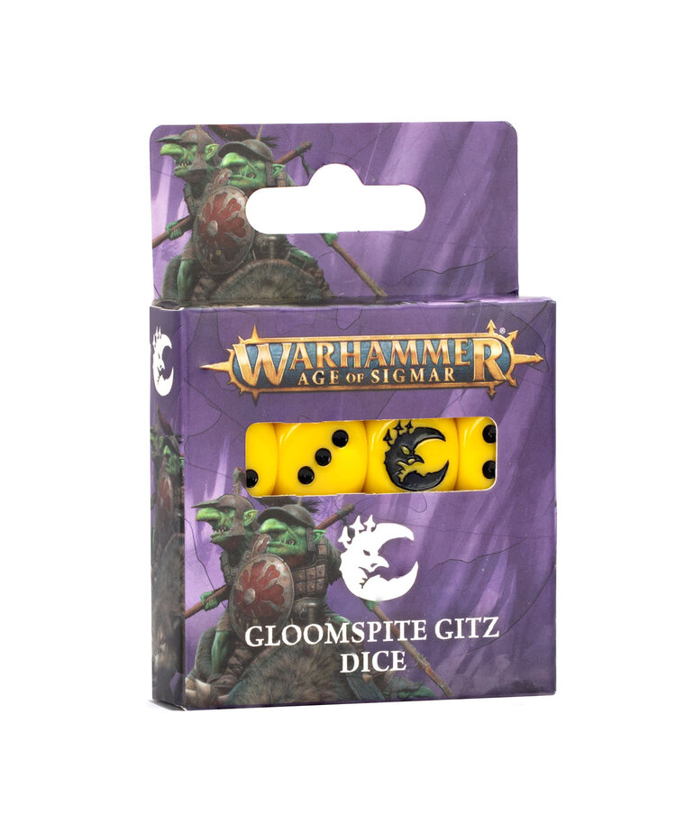 Games Workshop - GAW Warhammer: Age of Sigmar - Gloomspite Gitz Dice