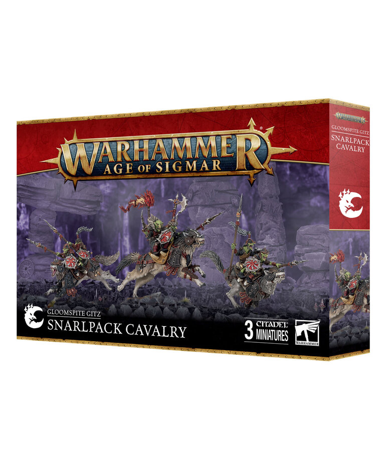 Games Workshop - GAW Warhammer: Age of Sigmar - Gloomspite Gitz - Snarlpack Cavalry