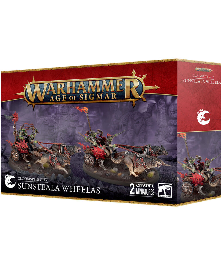 Games Workshop - GAW Warhammer: Age of Sigmar - Gloomspite Gitz - Sunsteala Wheelas