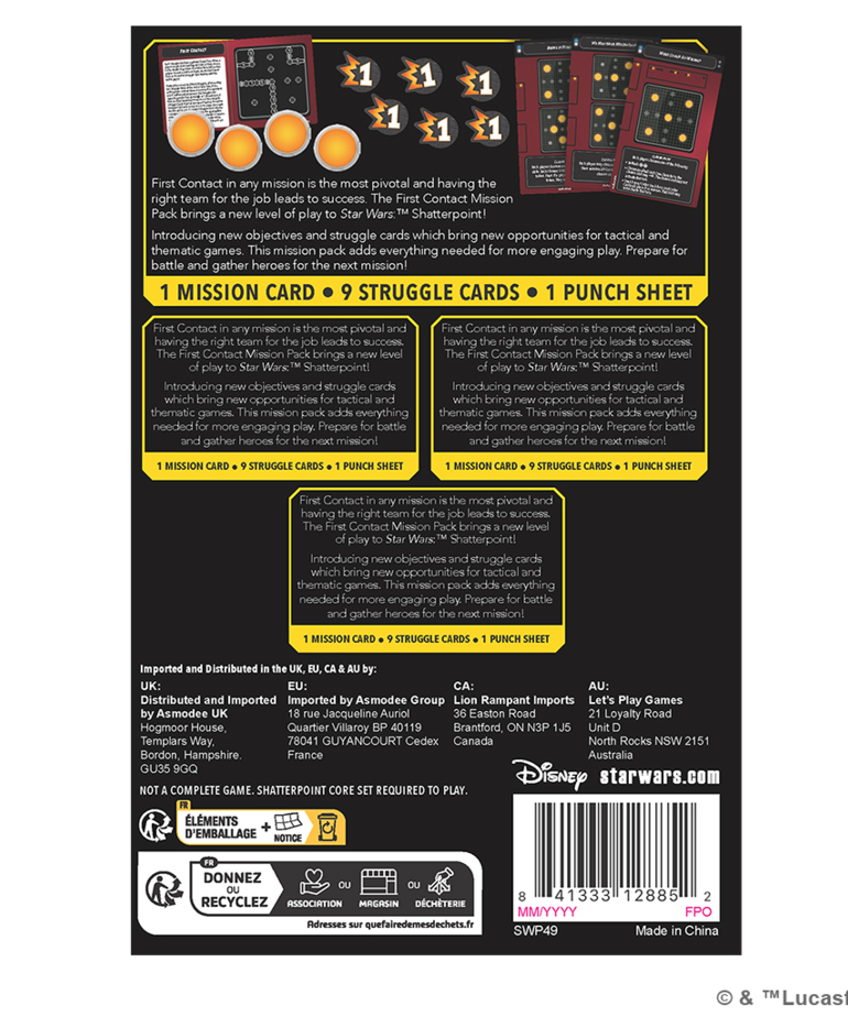 Atomic Mass Games - AMG Star Wars: Shatterpoint - First Contact Mission Pack