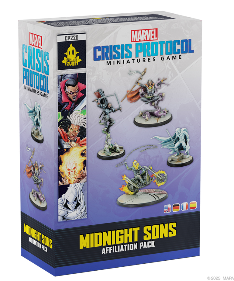 Atomic Mass Games - AMG Marvel: Crisis Protocol - Midnight Sons Affiliation Pack