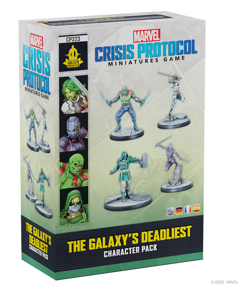 Atomic Mass Games - AMG Marvel: Crisis Protocol - The Galaxy's Deadliest Character Pack