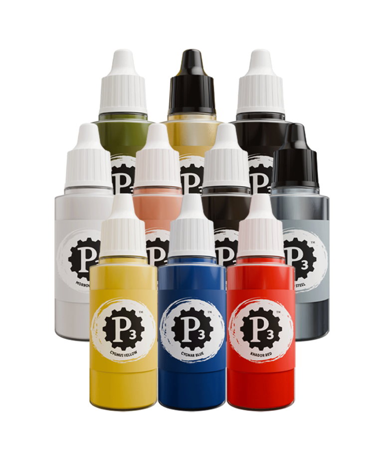 Steamforged Games LTD - STE PRESALE Steamforged Games - P3 Paints Starter Set Dropper Bottle (10 paints ) 10/00/2025