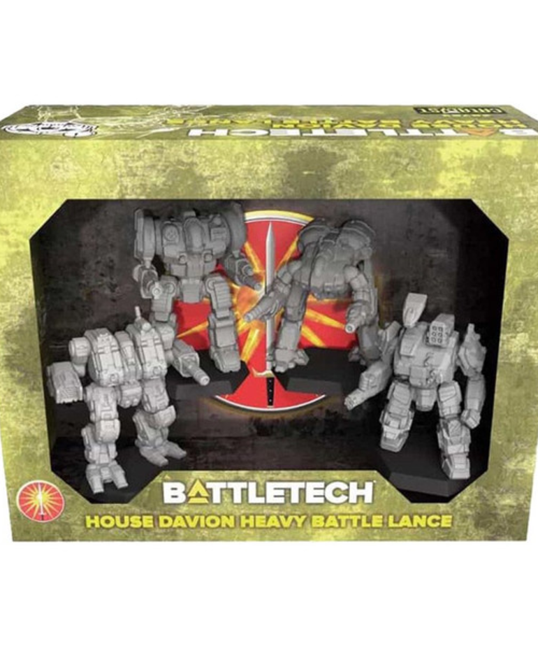 Catalyst Game Labs - CYT BattleTech - House Davion Cavalry Lance Force Pack
