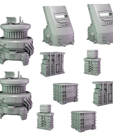 Mantic Entertainment, LTD - MGC UNSC Scenery Set