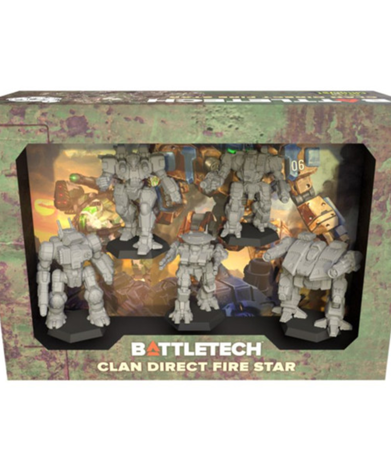 Catalyst Game Labs - CYT BattleTech - Mercenaries Force Pack - The Clans Direct Fire Star