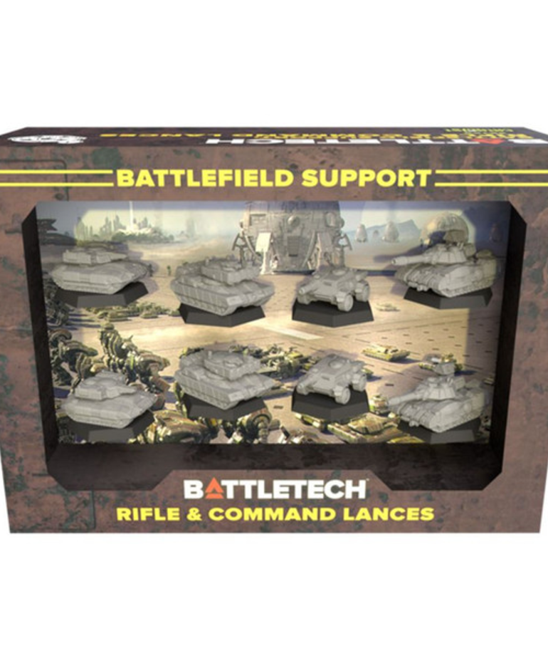 Catalyst Game Labs - CYT BattleTech - Mercenaries Force Pack - Battlefield Support Rifle & Command Lances