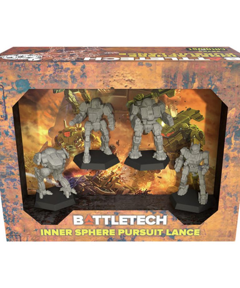 Catalyst Game Labs - CYT BattleTech - Mercenaries Force Pack - Inner Sphere Pursuit Lance