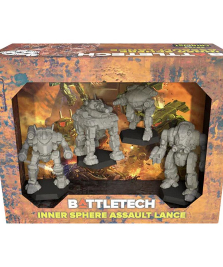 Catalyst Game Labs - CYT BattleTech - Mercenaries Force Pack - Inner Sphere Assault Lance