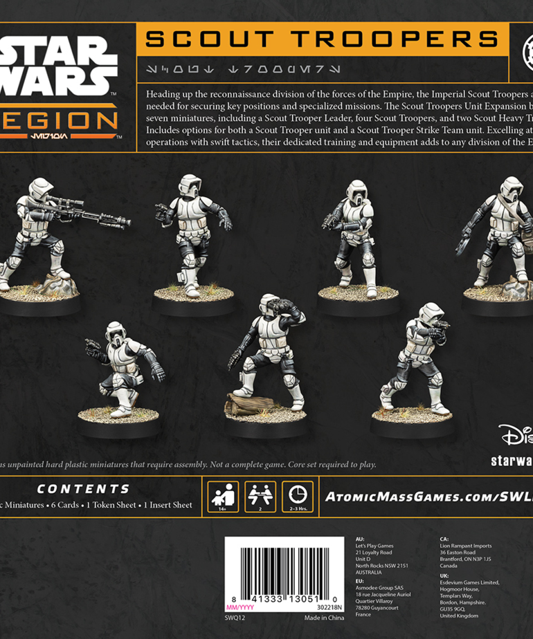 Atomic Mass Games - AMG Star Wars: Legion - Scout Troopers