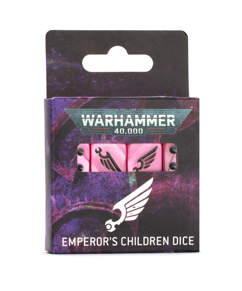 Games Workshop - GAW Warhammer 40K - Emperor's Children Dice