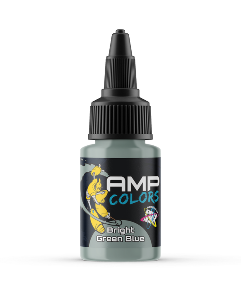 Monument Hobbies - MPA Monument Hobbies - Pro Acryl Paints - AMP Colors Cosmic Paint - Bright Green Blue