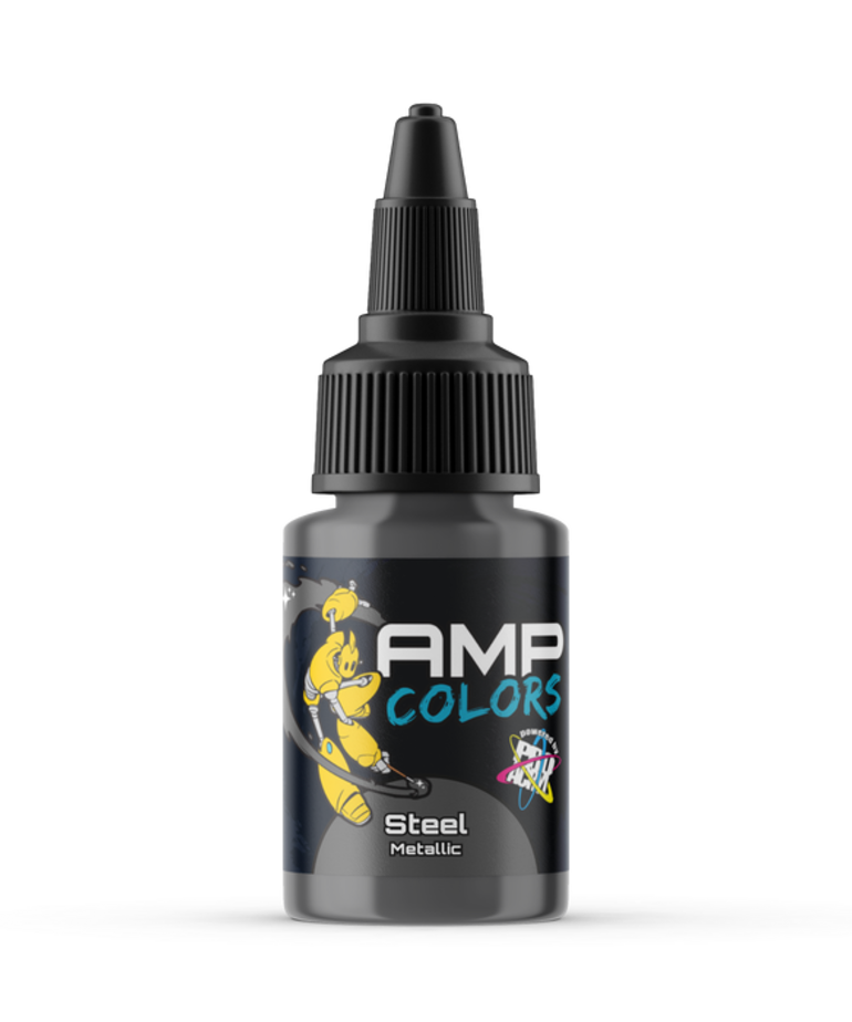 Monument Hobbies - MPA Monument Hobbies - Pro Acryl Paints - AMP Colors Cosmic Paint - Steel