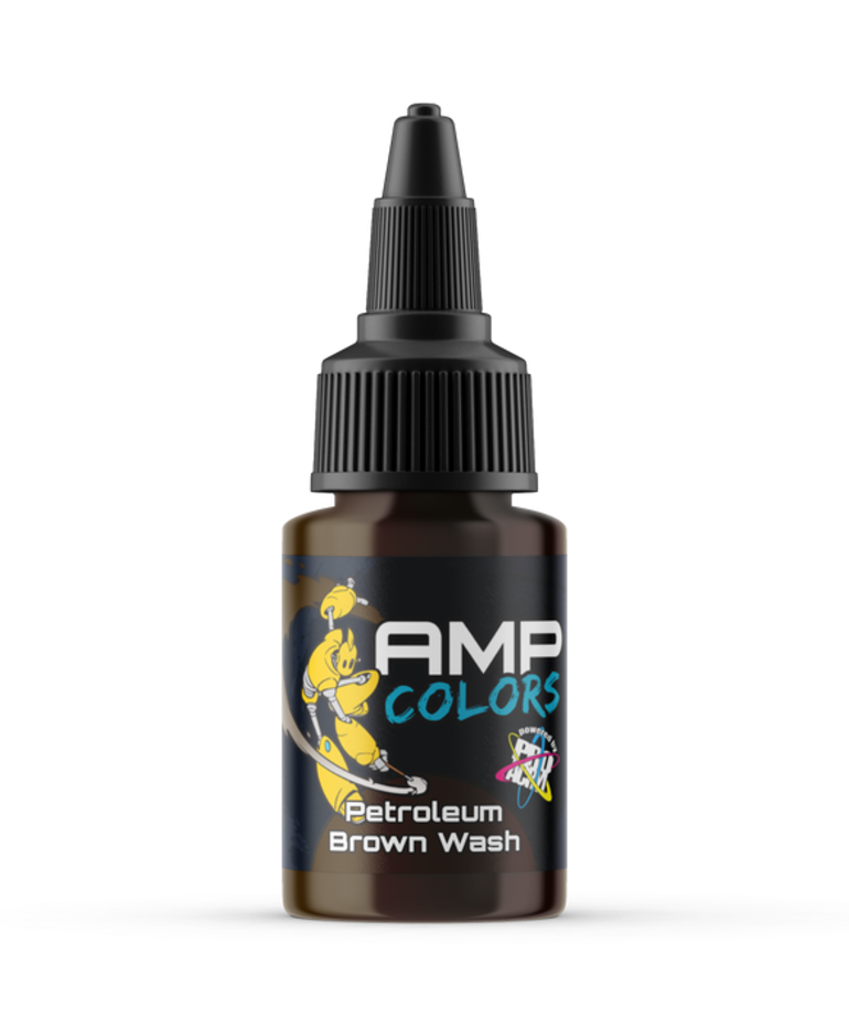 Monument Hobbies - MPA Monument Hobbies - Pro Acryl Paints - AMP Colors Cosmic Paint - Petroleum Brown Wash