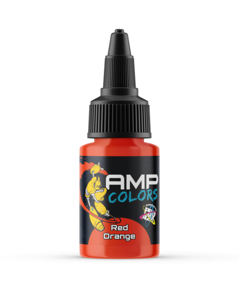 Monument Hobbies - MPA Monument Hobbies - Pro Acryl Paints - AMP Colors Cosmic Paint - Red Orange