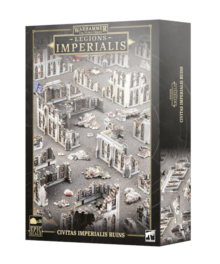 Games Workshop - GAW Warhammer: The Horus Heresy - Legions Imperialis - Civitas Imperialis Ruined Buildings